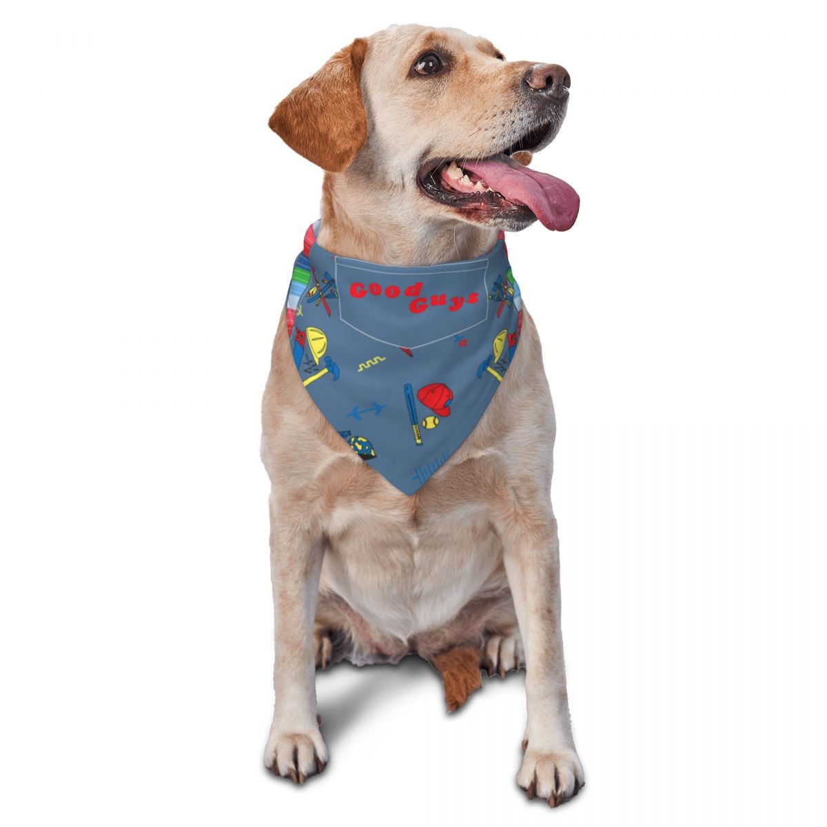 Dog Bandana Scarf - Good Guys Child's Play Chucky Pet