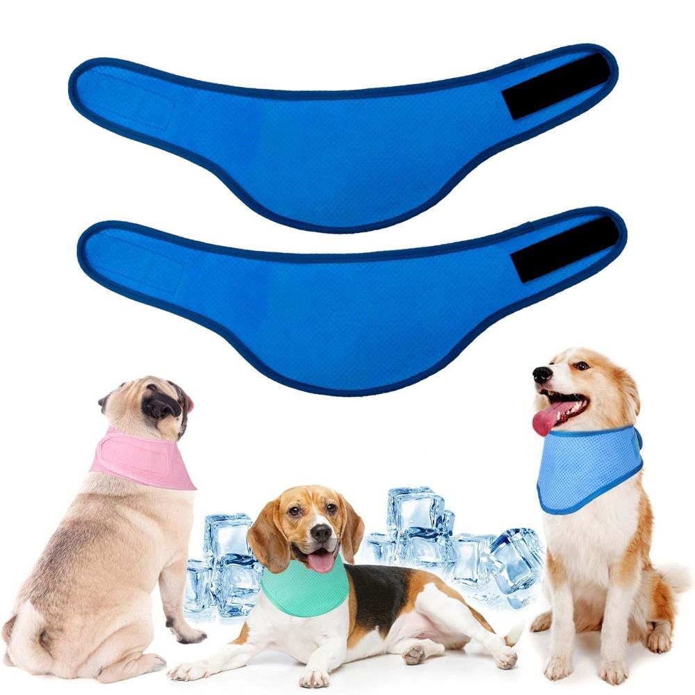Dog Bandana Scarf - New Adjustable Dog Cooling Bandana Breathable