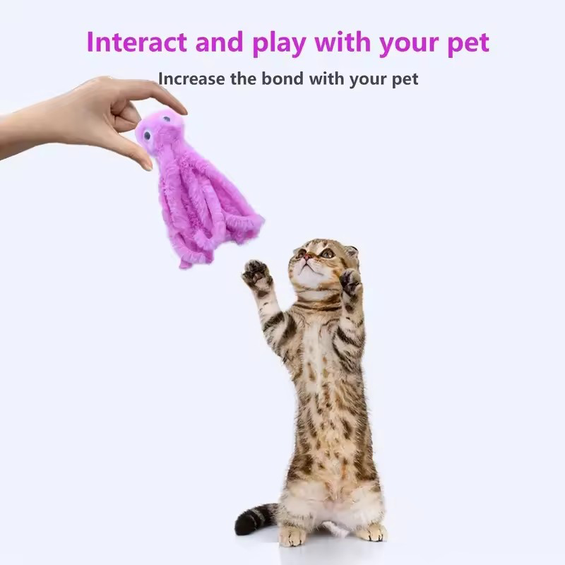 Cute octopus cat toys for kitt - Pet Supplies Young recension och pris