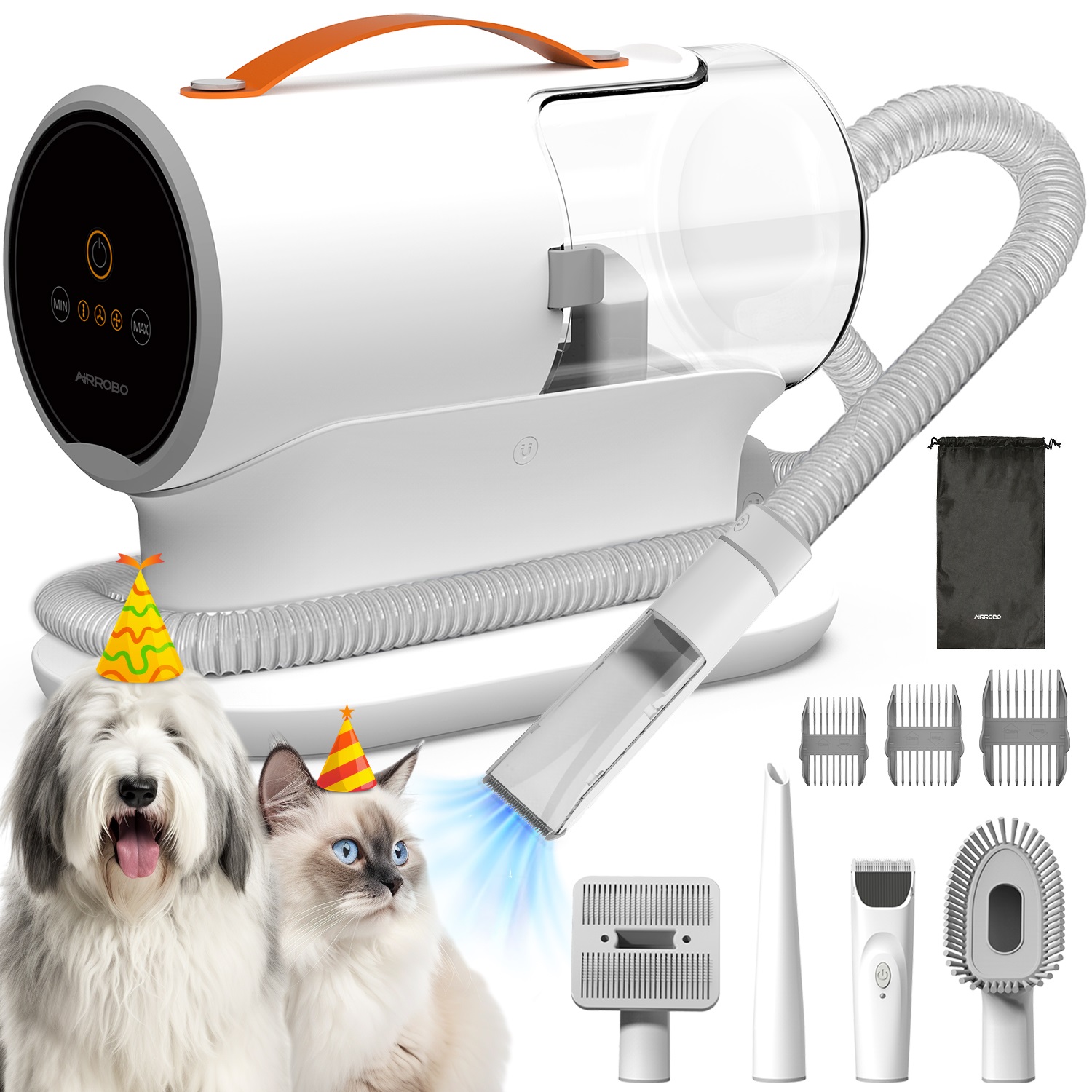 AIRROBO USA Ship Pet Grooming  - Dog Grooming Clippers recension och pris