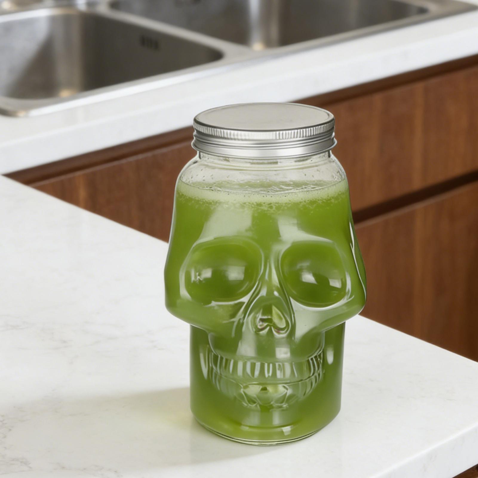 Transparent Skull Jars with Li - Pet Supplies Young recension och pris