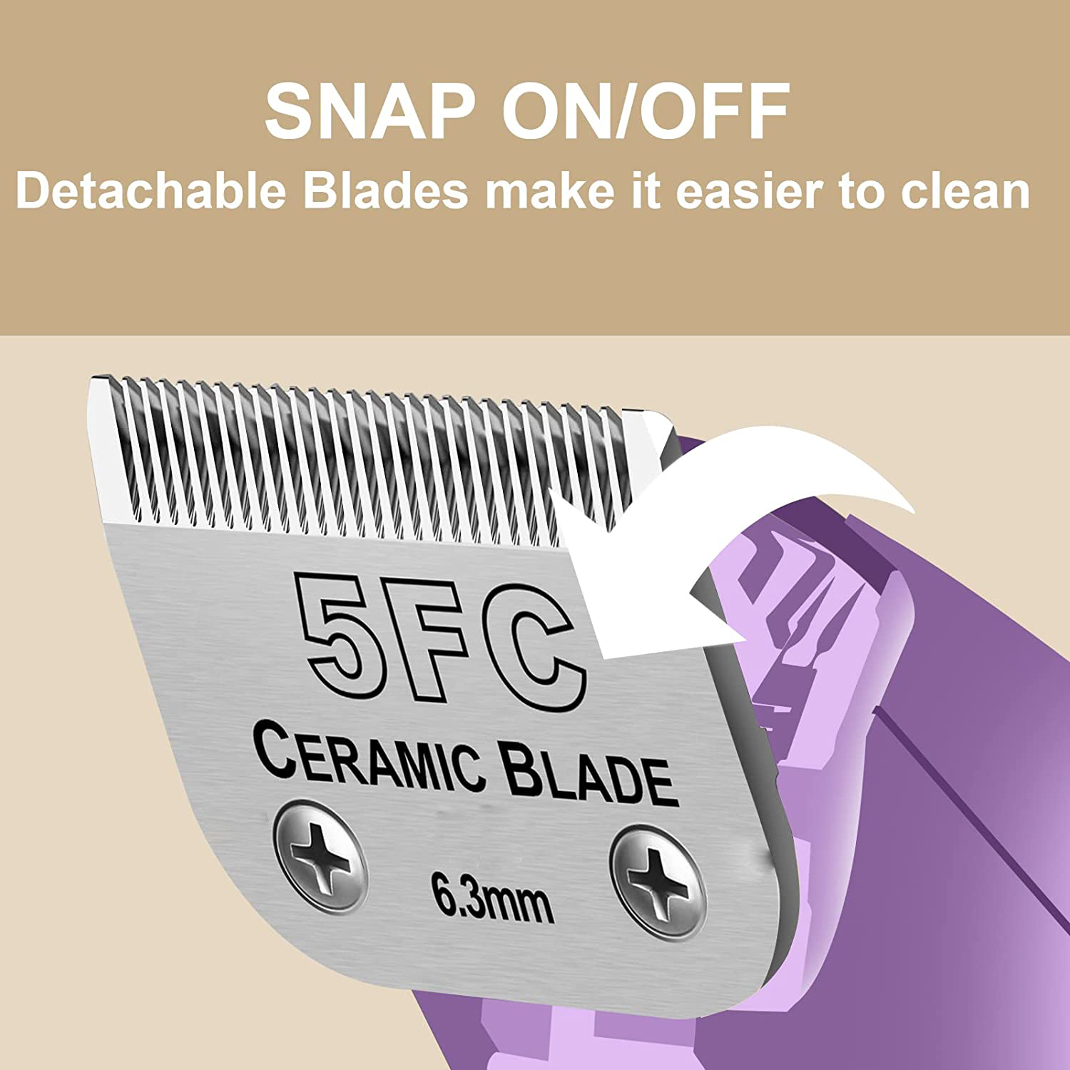 5FC Detachable Pet Dog Cat Gro - Dog Grooming Clippers recension och pris