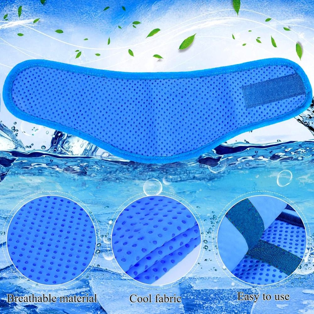 New Adjustable Dog Cooling Ban - Dog Bandana Scarf recension och pris