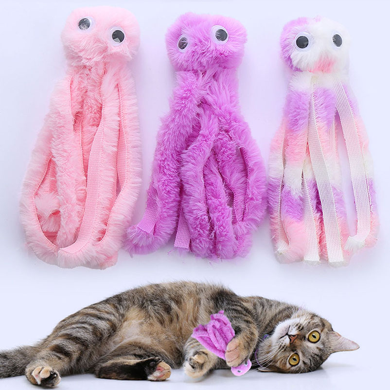 Cute octopus cat toys for kitt - Pet Supplies Young recension och pris