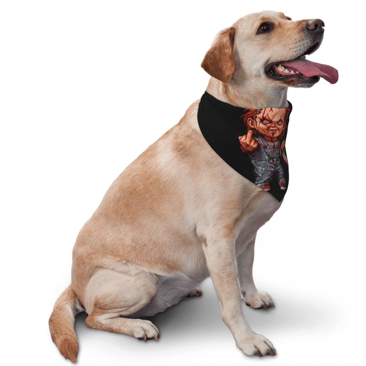 The Killer Doll Chucky Pet Ban - Dog Bandana Scarf recension och pris