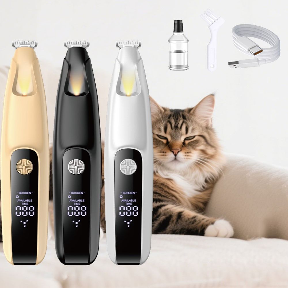 LED Dog Paw Trimmer LCD Displa - Dog Grooming Clippers recension och pris