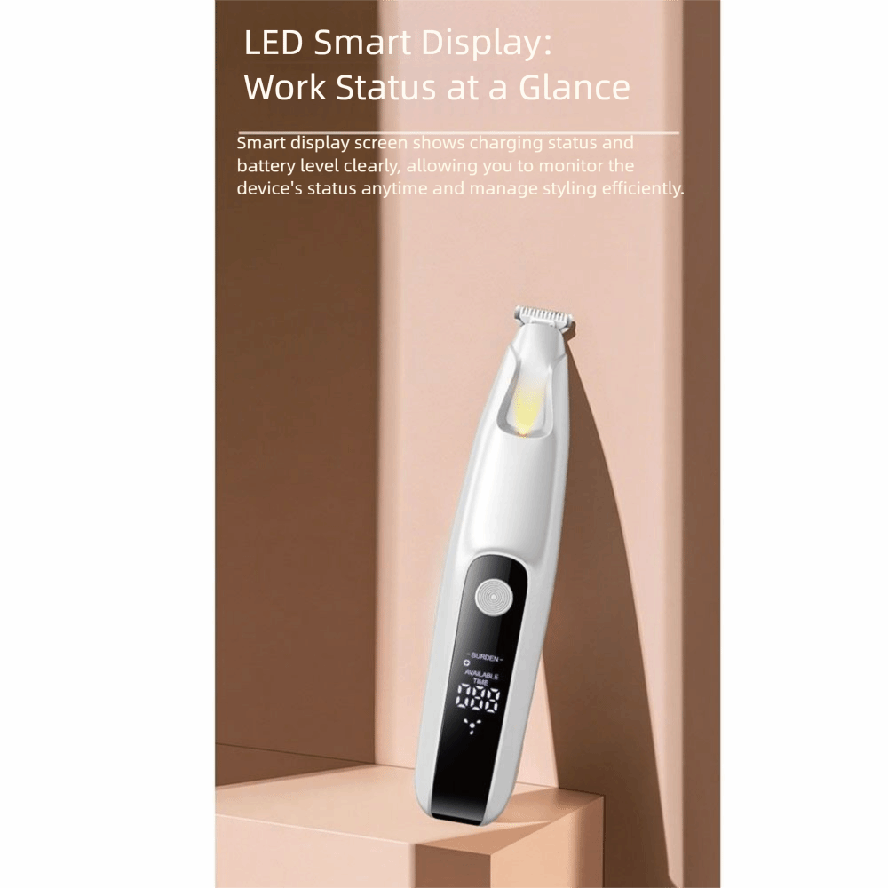 LED Dog Paw Trimmer LCD Displa - Dog Grooming Clippers recension och pris