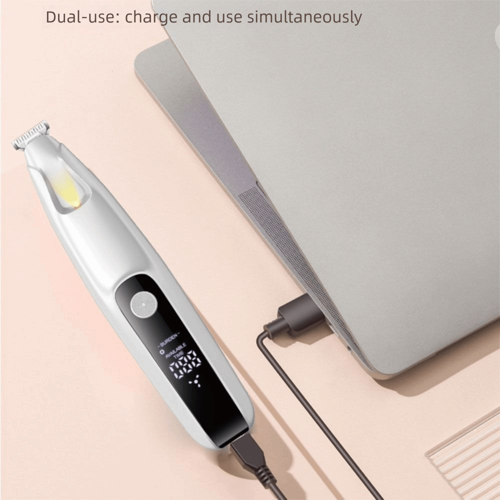 LED Dog Paw Trimmer LCD Displa - Dog Grooming Clippers recension och pris